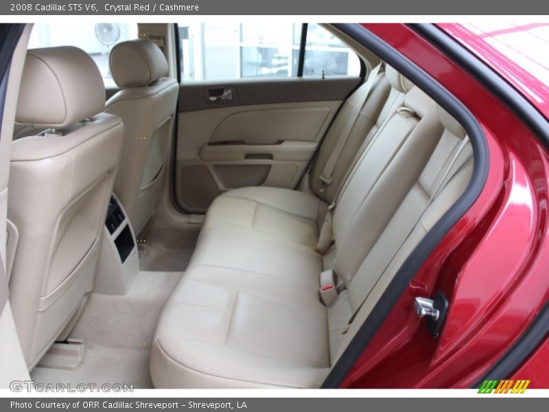 Crystal Red / Cashmere 2008 Cadillac STS V6