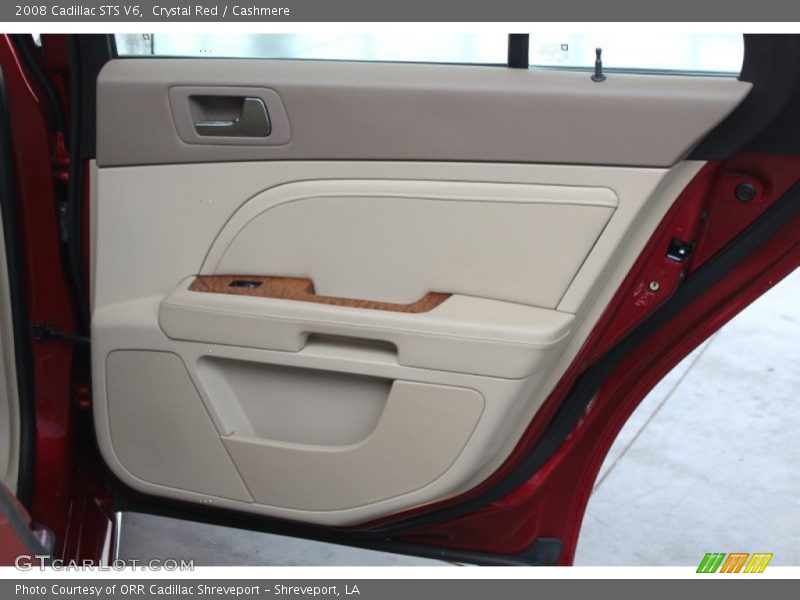 Crystal Red / Cashmere 2008 Cadillac STS V6