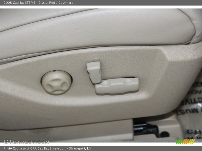 Crystal Red / Cashmere 2008 Cadillac STS V6