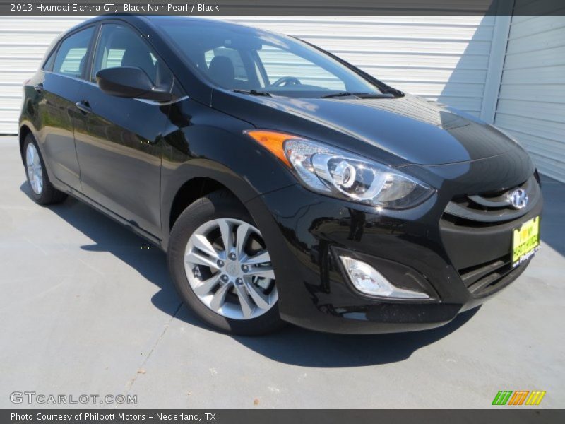 Black Noir Pearl / Black 2013 Hyundai Elantra GT