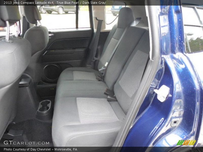 True Blue Pearl / Dark Slate Gray 2013 Jeep Compass Latitude 4x4