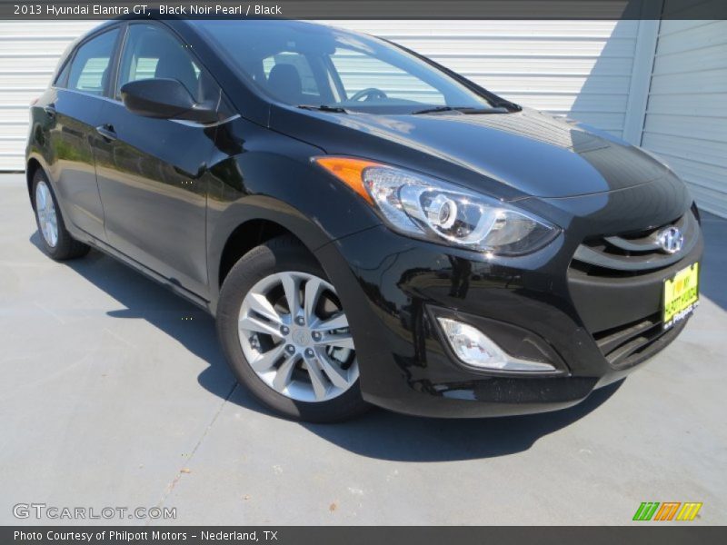 Black Noir Pearl / Black 2013 Hyundai Elantra GT