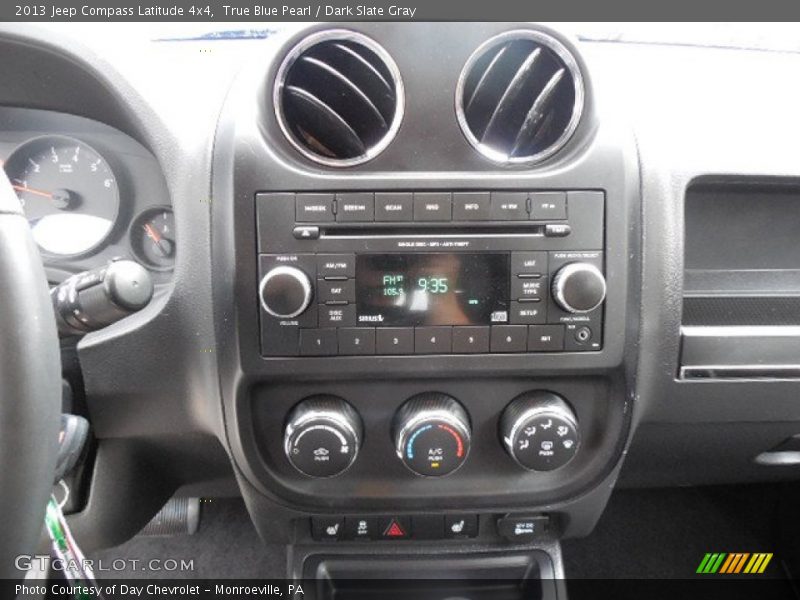 True Blue Pearl / Dark Slate Gray 2013 Jeep Compass Latitude 4x4