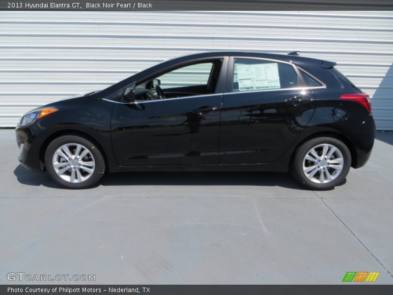 Black Noir Pearl / Black 2013 Hyundai Elantra GT