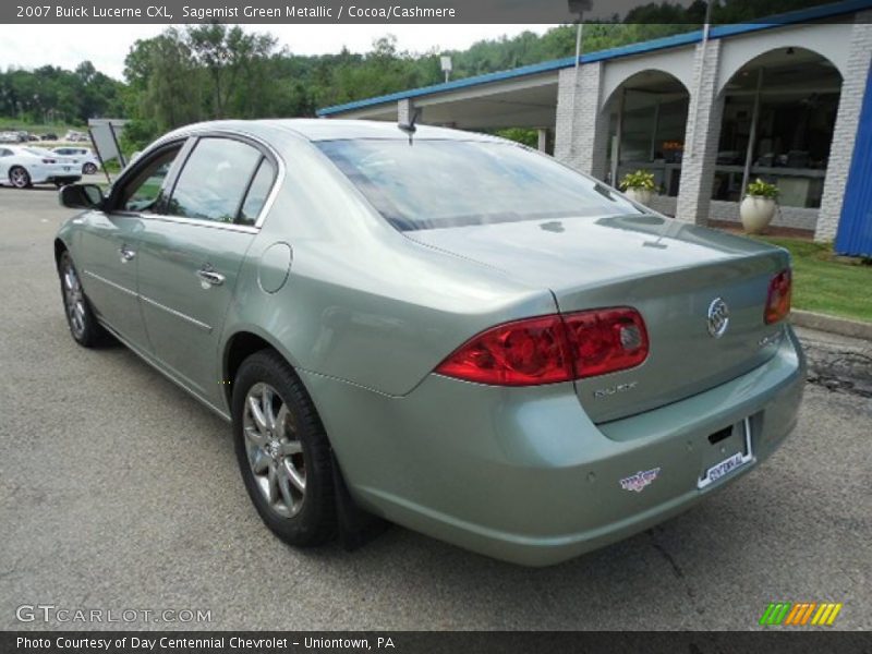 Sagemist Green Metallic / Cocoa/Cashmere 2007 Buick Lucerne CXL