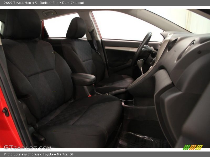 Radiant Red / Dark Charcoal 2009 Toyota Matrix S