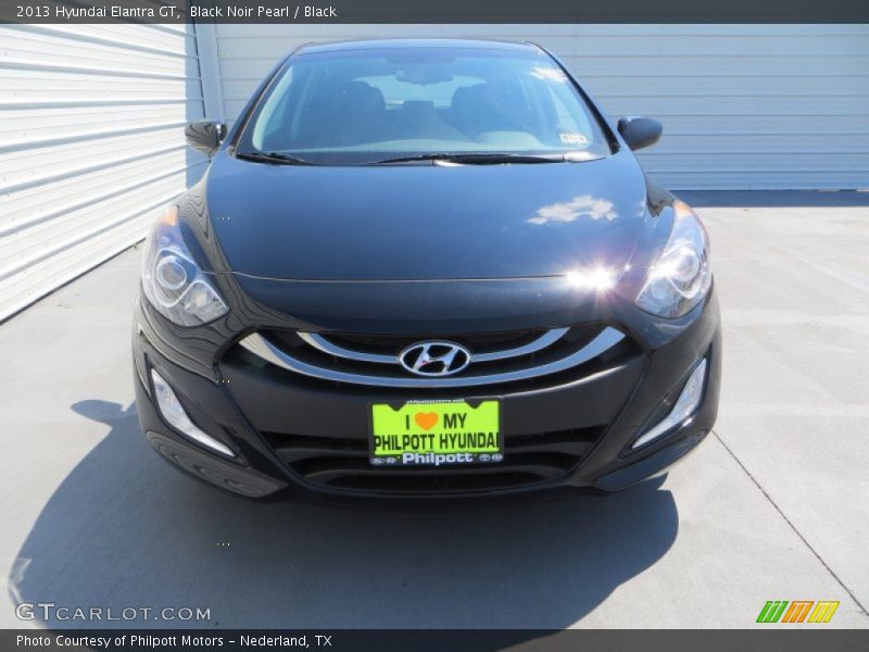 Black Noir Pearl / Black 2013 Hyundai Elantra GT