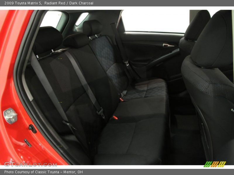 Radiant Red / Dark Charcoal 2009 Toyota Matrix S