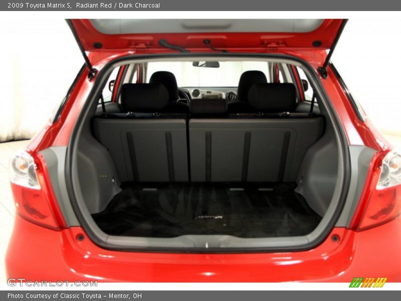 Radiant Red / Dark Charcoal 2009 Toyota Matrix S