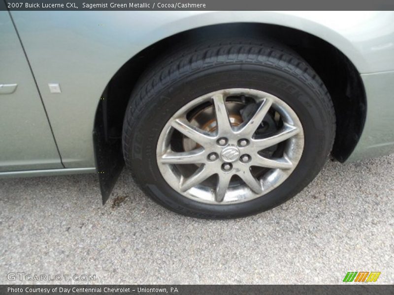 Sagemist Green Metallic / Cocoa/Cashmere 2007 Buick Lucerne CXL
