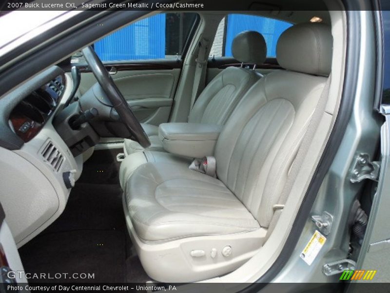 Sagemist Green Metallic / Cocoa/Cashmere 2007 Buick Lucerne CXL
