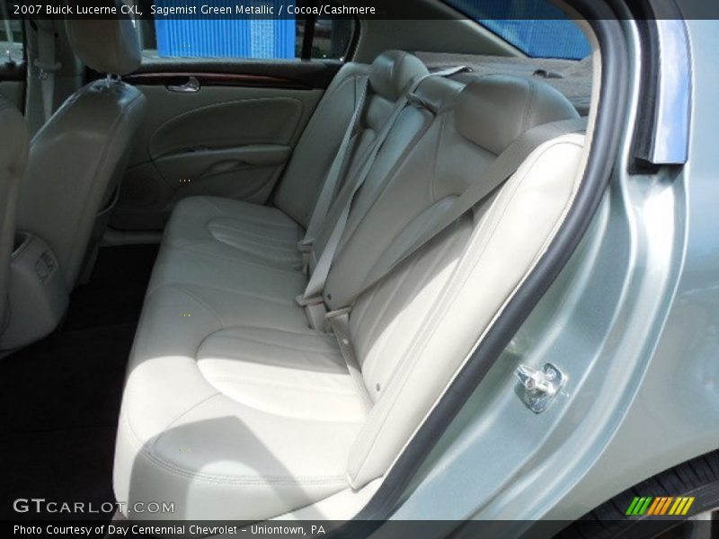 Sagemist Green Metallic / Cocoa/Cashmere 2007 Buick Lucerne CXL