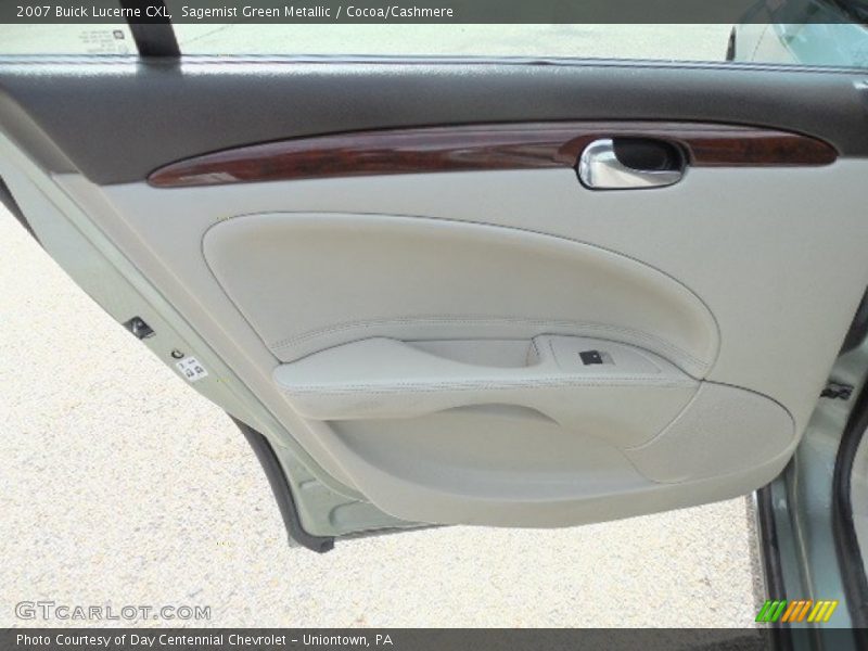 Sagemist Green Metallic / Cocoa/Cashmere 2007 Buick Lucerne CXL