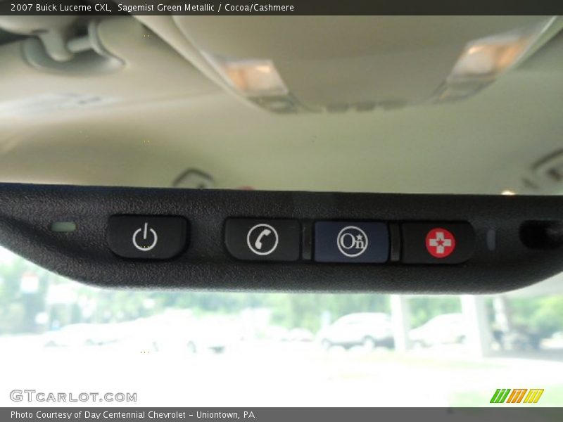 Sagemist Green Metallic / Cocoa/Cashmere 2007 Buick Lucerne CXL