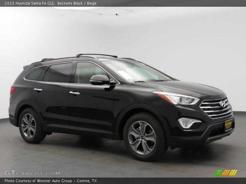 Becketts Black / Beige 2013 Hyundai Santa Fe GLS