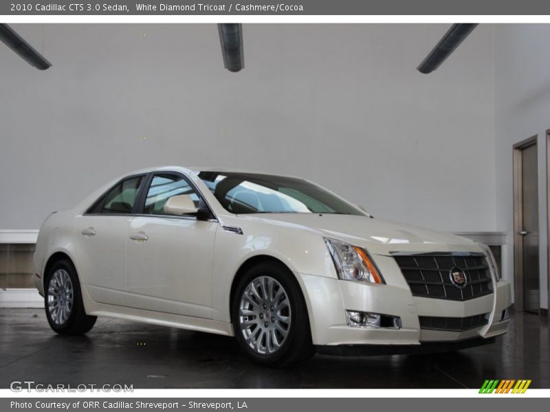 Front 3/4 View of 2010 CTS 3.0 Sedan