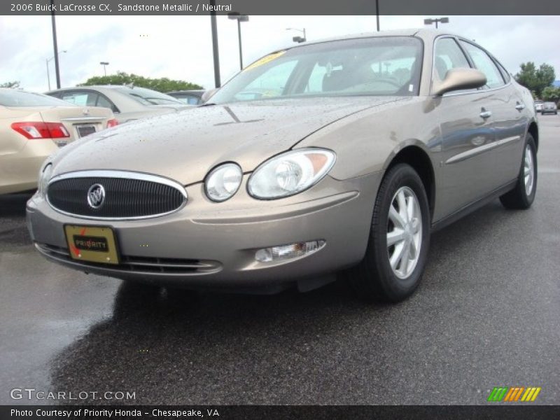 Sandstone Metallic / Neutral 2006 Buick LaCrosse CX