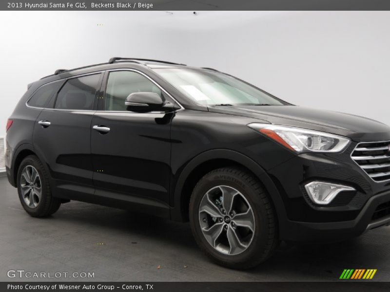 Becketts Black / Beige 2013 Hyundai Santa Fe GLS