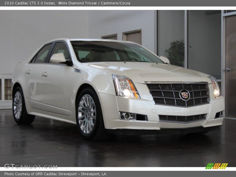 Front 3/4 View of 2010 CTS 3.0 Sedan