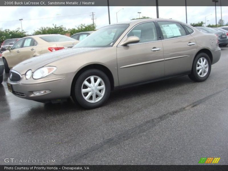 Sandstone Metallic / Neutral 2006 Buick LaCrosse CX