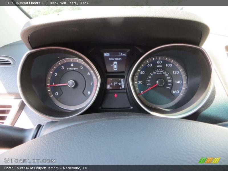 Black Noir Pearl / Black 2013 Hyundai Elantra GT