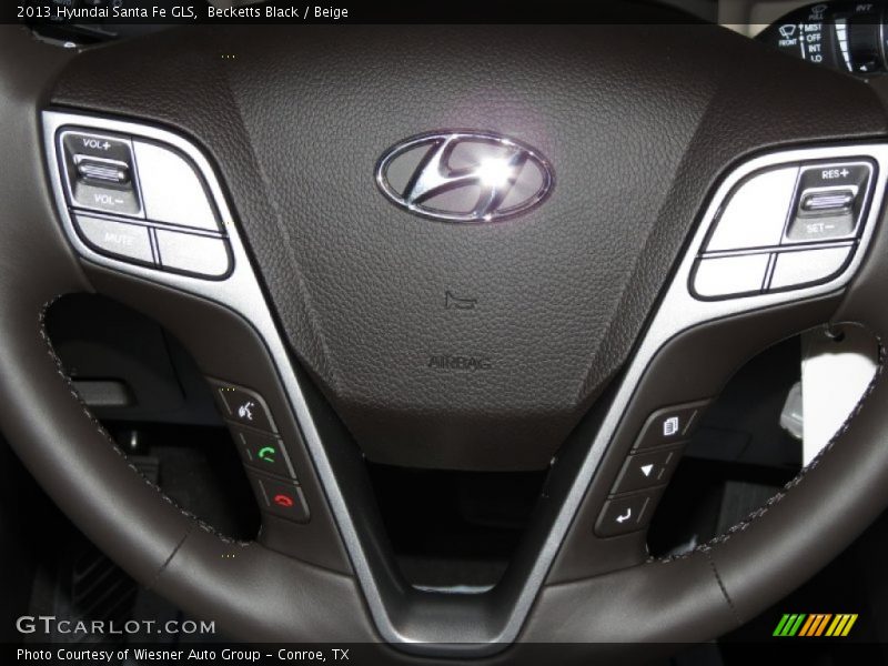 Becketts Black / Beige 2013 Hyundai Santa Fe GLS