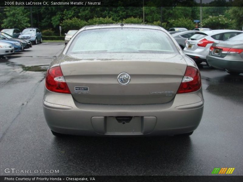 Sandstone Metallic / Neutral 2006 Buick LaCrosse CX