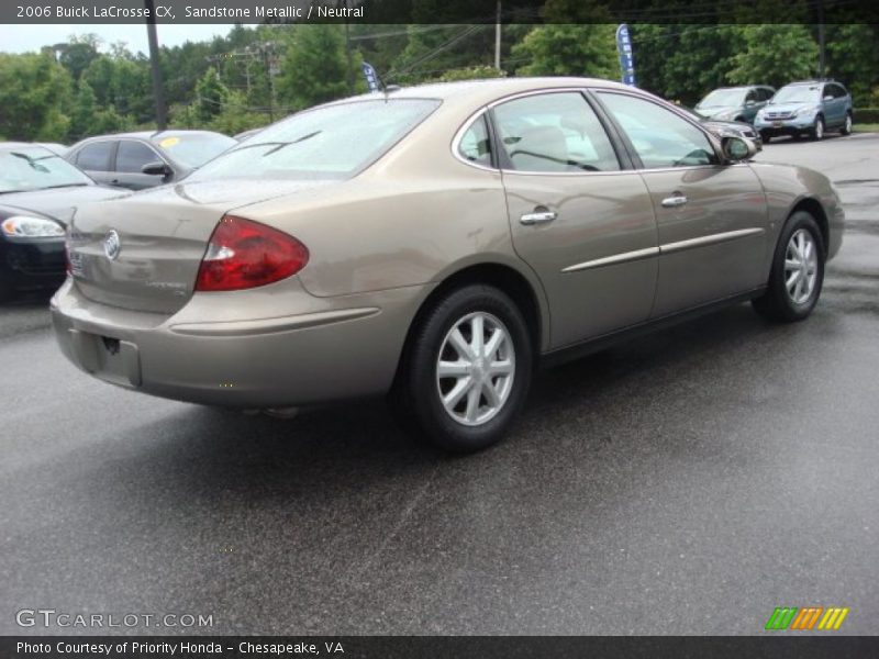 Sandstone Metallic / Neutral 2006 Buick LaCrosse CX