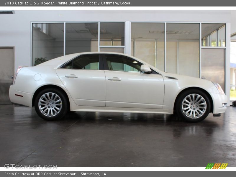  2010 CTS 3.0 Sedan White Diamond Tricoat