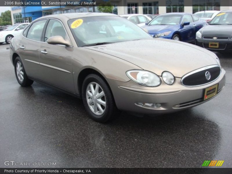 Sandstone Metallic / Neutral 2006 Buick LaCrosse CX
