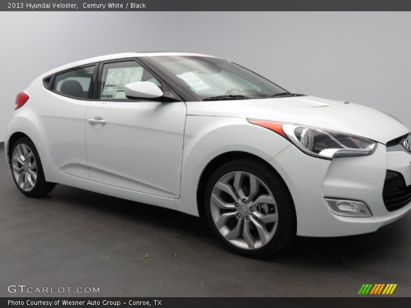Century White / Black 2013 Hyundai Veloster