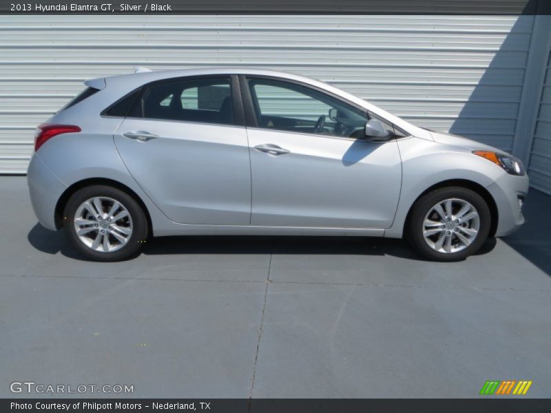 Silver / Black 2013 Hyundai Elantra GT