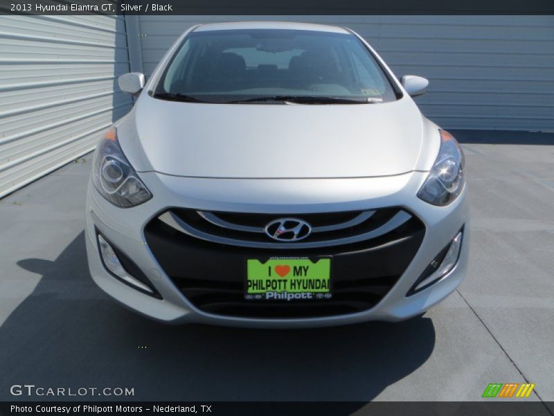 Silver / Black 2013 Hyundai Elantra GT