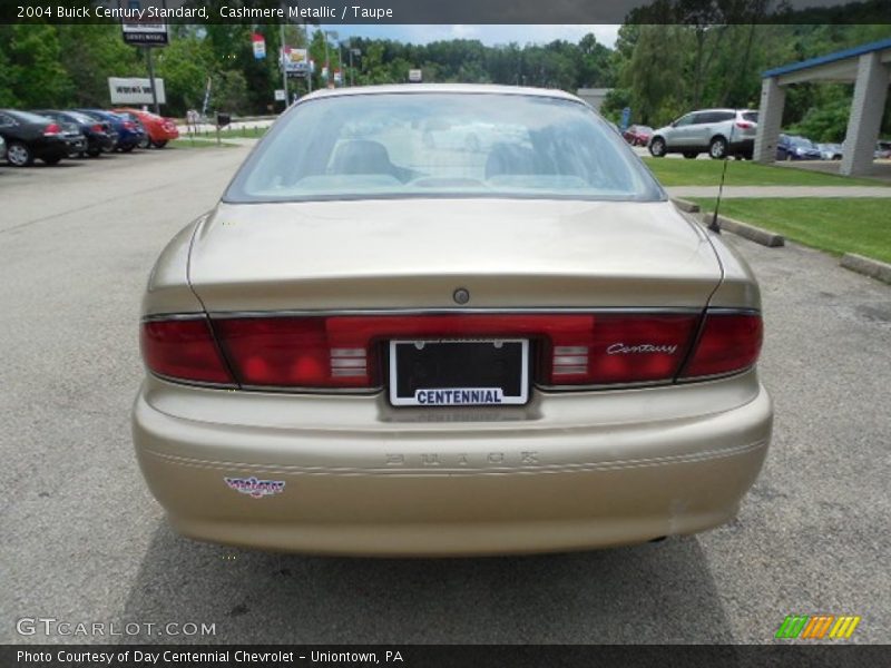 Cashmere Metallic / Taupe 2004 Buick Century Standard