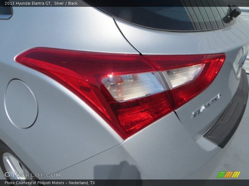 Silver / Black 2013 Hyundai Elantra GT