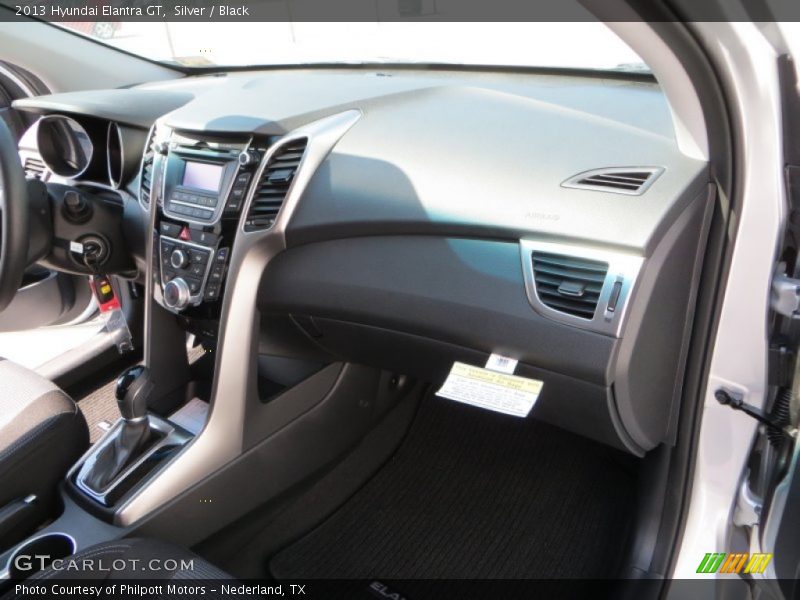 Silver / Black 2013 Hyundai Elantra GT