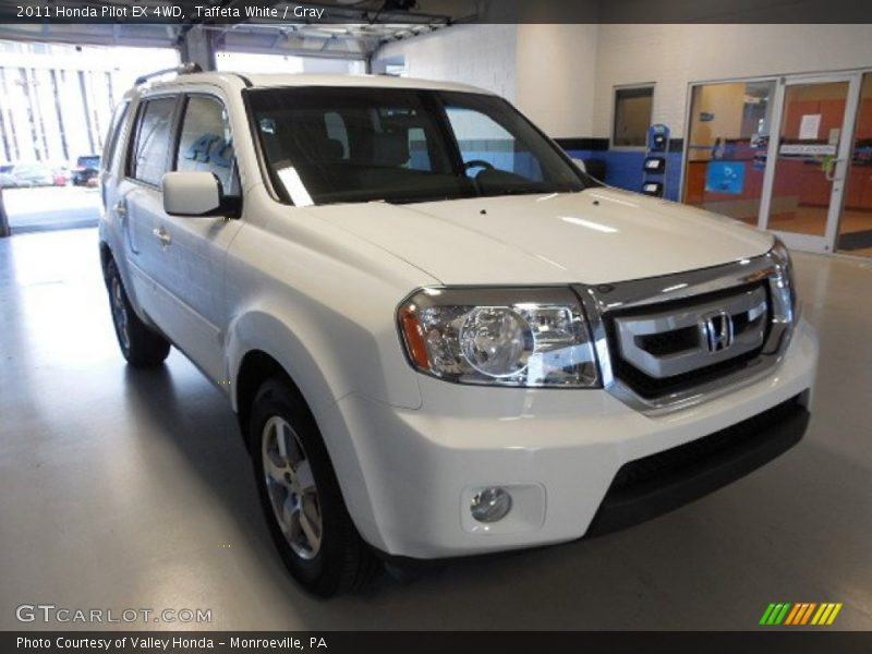 Taffeta White / Gray 2011 Honda Pilot EX 4WD