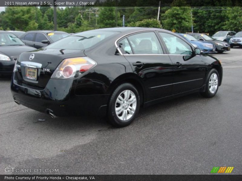 Super Black / Charcoal 2011 Nissan Altima 2.5 SL