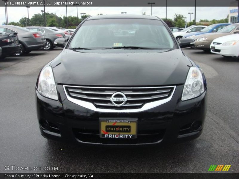 Super Black / Charcoal 2011 Nissan Altima 2.5 SL