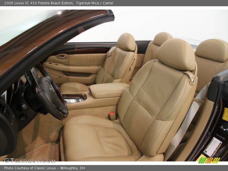 Front Seat of 2006 SC 430 Pebble Beach Edition