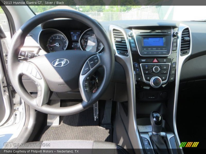 Silver / Black 2013 Hyundai Elantra GT