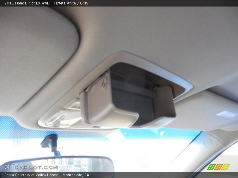 Taffeta White / Gray 2011 Honda Pilot EX 4WD