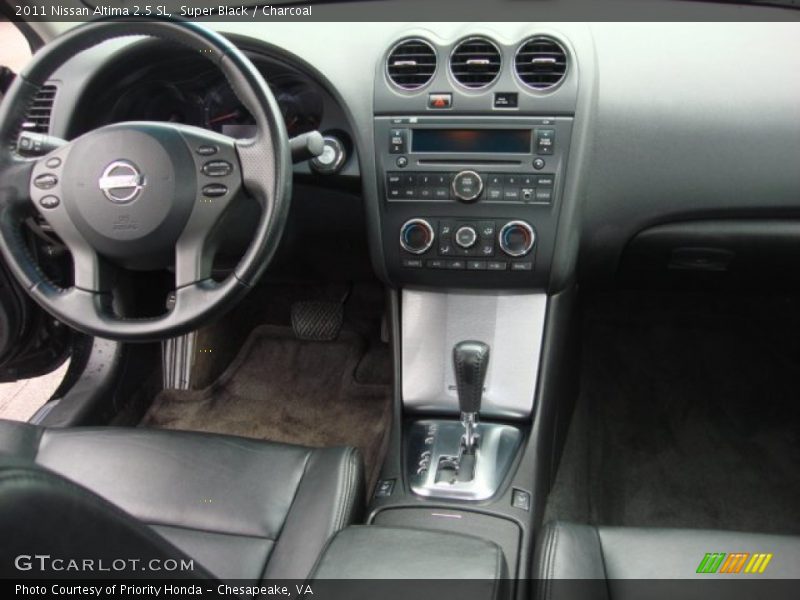 Super Black / Charcoal 2011 Nissan Altima 2.5 SL