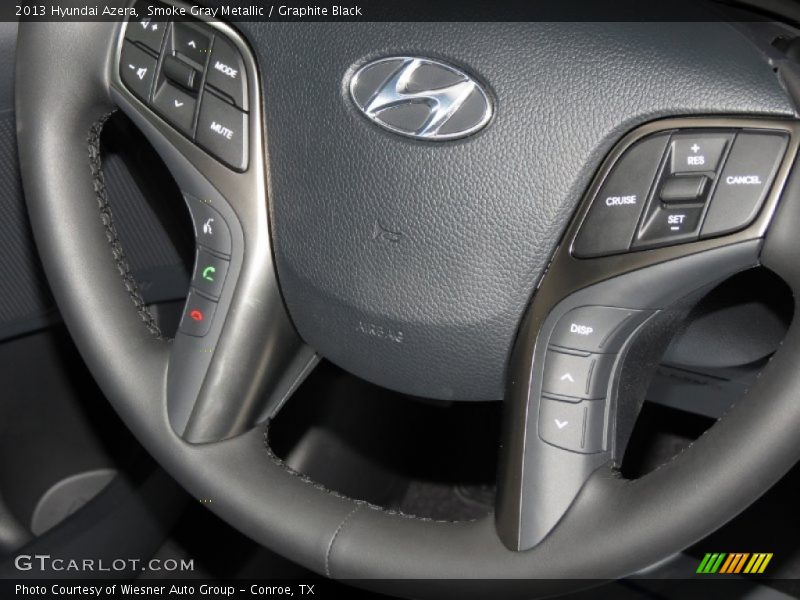 Smoke Gray Metallic / Graphite Black 2013 Hyundai Azera