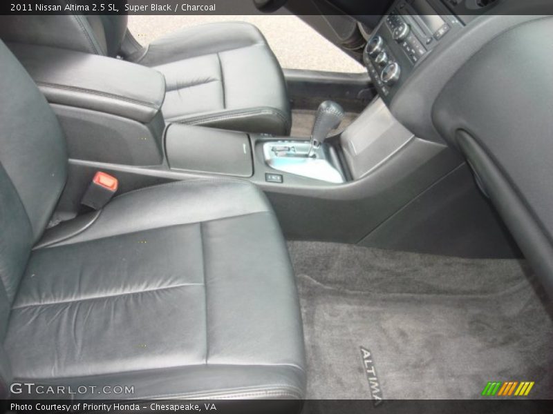 Super Black / Charcoal 2011 Nissan Altima 2.5 SL