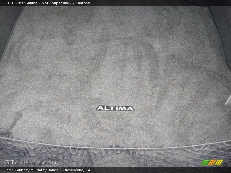 Super Black / Charcoal 2011 Nissan Altima 2.5 SL