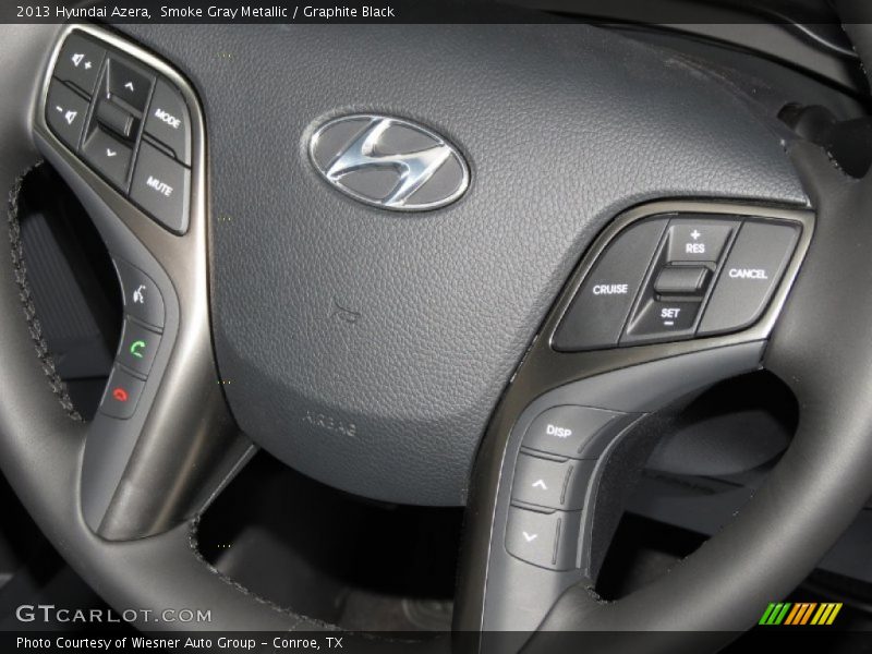 Smoke Gray Metallic / Graphite Black 2013 Hyundai Azera