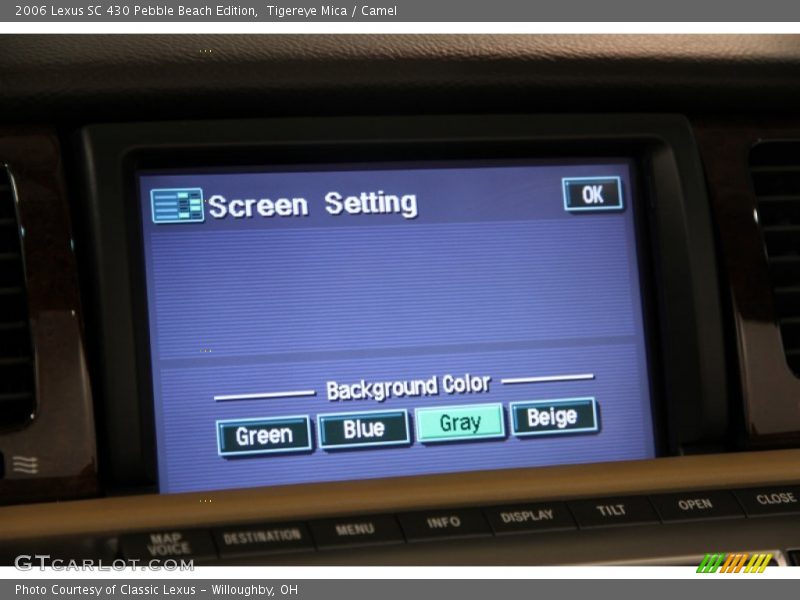 Tigereye Mica / Camel 2006 Lexus SC 430 Pebble Beach Edition