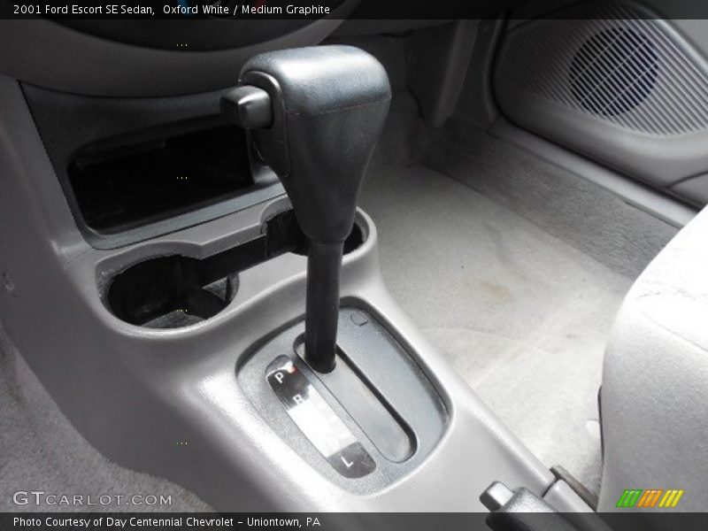 Oxford White / Medium Graphite 2001 Ford Escort SE Sedan
