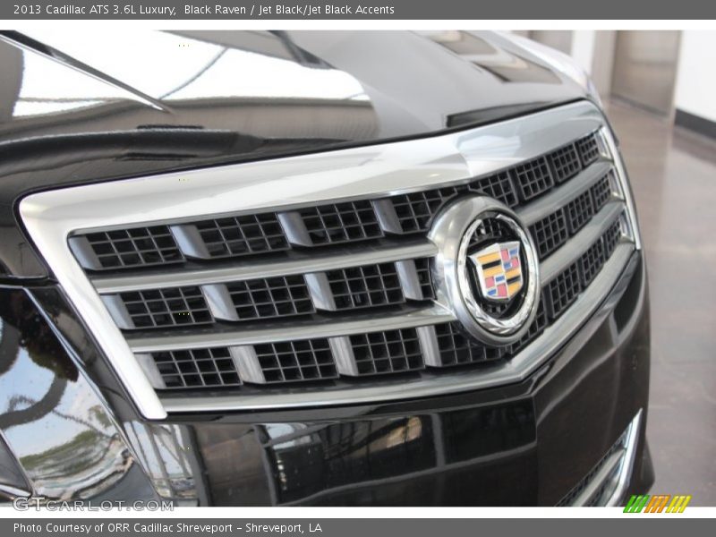 Black Raven / Jet Black/Jet Black Accents 2013 Cadillac ATS 3.6L Luxury